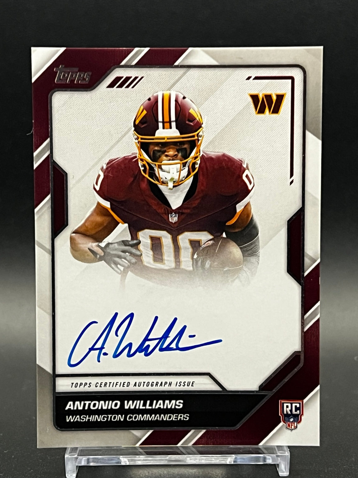 2026 Topps Flagship Antonio Williams Rookie Auto FFS-AW | Commanders