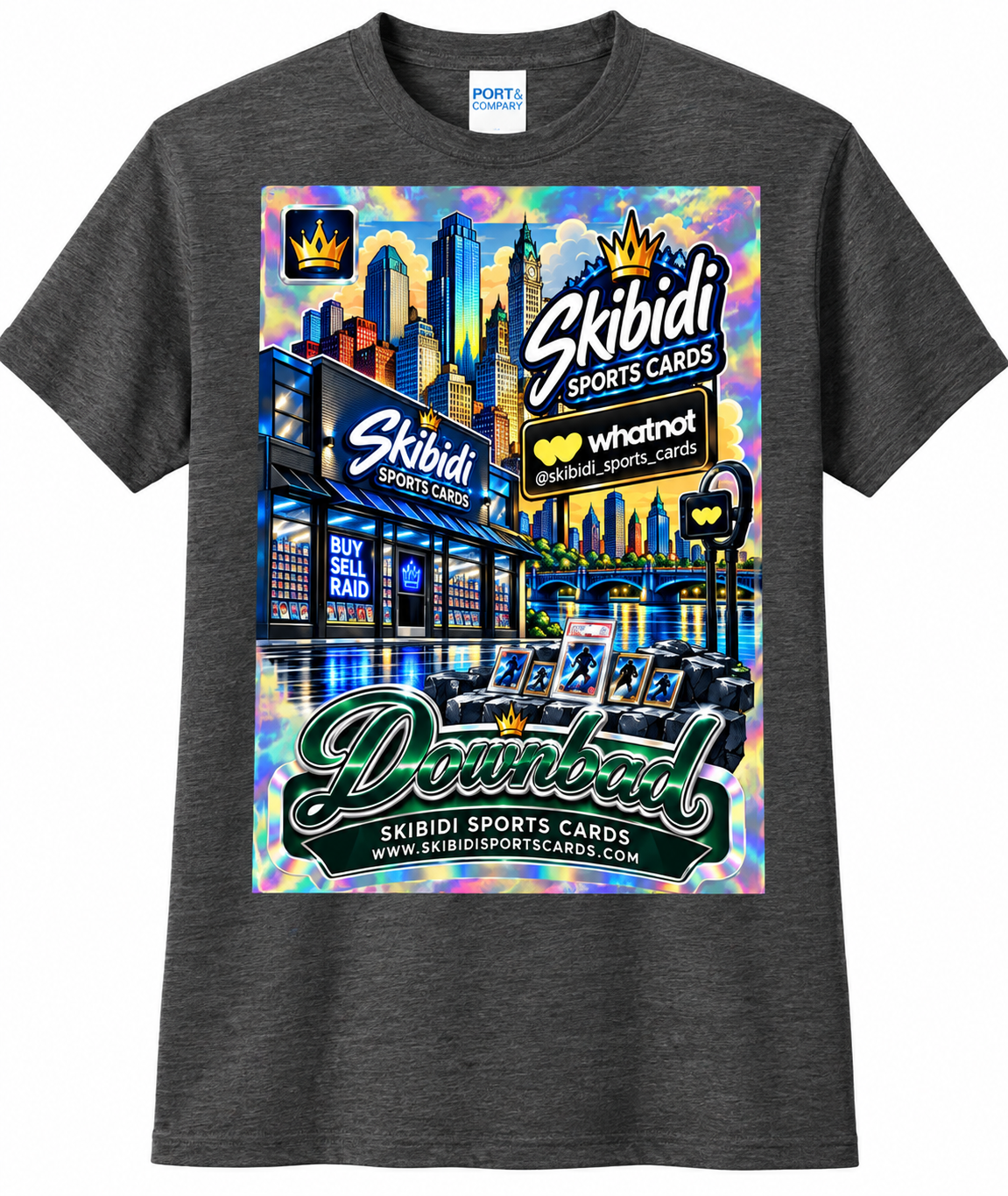 Downbad | Skibidi Sports Cards Tee