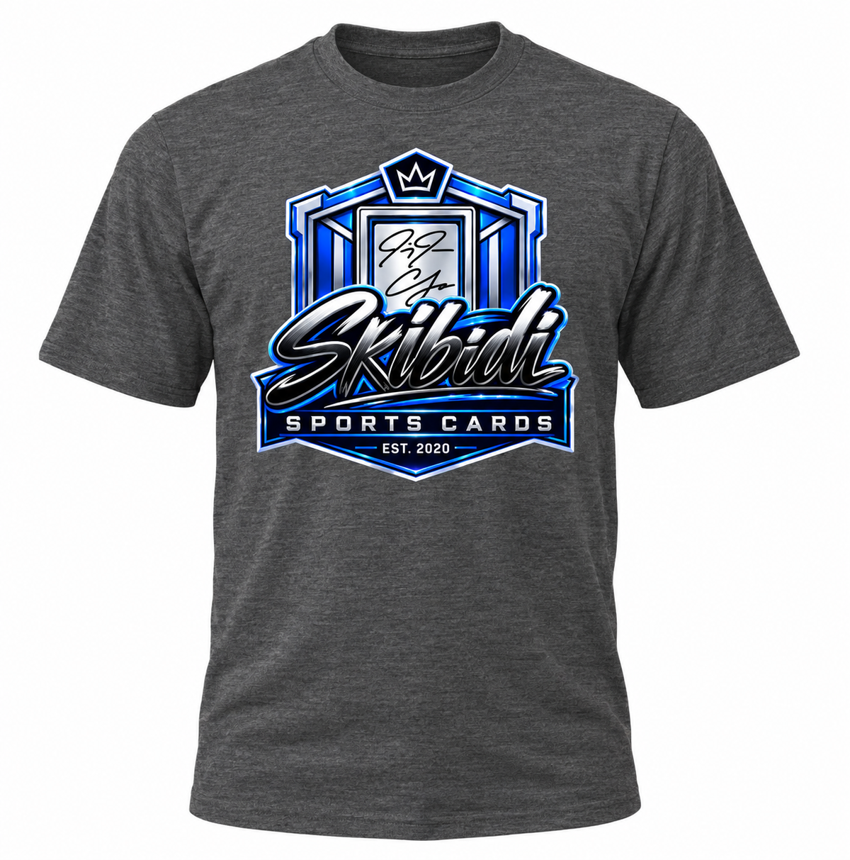 Signature Logo T-Shirt | Skibidi Sports Cards Tee